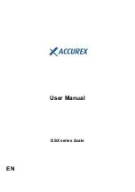 Accurex DSX Series User Manual preview