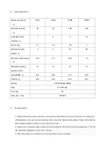 Preview for 4 page of Accurex DSX Series User Manual