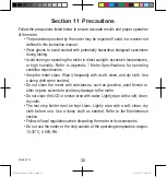 Предварительный просмотр 34 страницы Accurex Lysun RFM-101 User Manual