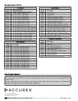 Предварительный просмотр 32 страницы Accurex XBDW Installation, Operation And Maintenance Manual