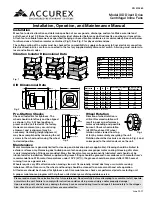 Accurex XID Installation, Operation And Maintenance Manual preview