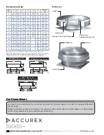 Предварительный просмотр 2 страницы Accurex XRSI Installation, Operation And Maintenance Manual