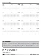 Preview for 32 page of Accurex XRV-25-5I Series Installation, Operation And Maintenance Manual