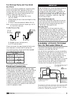 Предварительный просмотр 8 страницы Accurex XUEF-100 Installation, Operation And Maintenance Manual