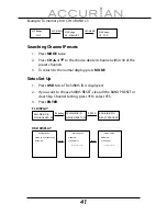 Предварительный просмотр 41 страницы Accurian 31-5048 User Manual