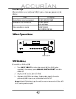 Предварительный просмотр 42 страницы Accurian 31-5048 User Manual