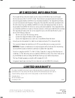 Предварительный просмотр 20 страницы Accurian APD-3911 Quick Start Manual