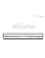 Accurian Hdtv receiver Owner'S Manual preview