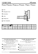 Preview for 6 page of Accuride 1319 Series Installation Manual