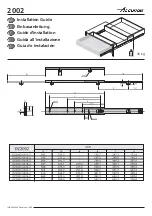 Accuride 2002 Series Installation Manual предпросмотр