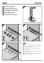 Preview for 2 page of Accuride 2002 Series Installation Manual