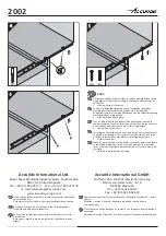 Preview for 3 page of Accuride 2002 Series Installation Manual