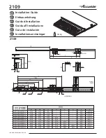 Accuride 2109 Installation Manual preview