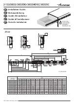 Preview for 1 page of Accuride 2132 Series Installation Manual