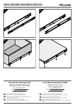 Preview for 5 page of Accuride 3832 Installation Manual