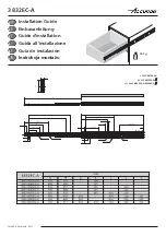 Accuride 3832EC-A Installation Manual preview