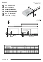 Accuride 3832EC Installation Manual preview