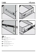 Предварительный просмотр 2 страницы Accuride 7400 Series Installation Manual