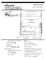 Preview for 2 page of Accuride CBERGO-TRAY 200 Installation Instructions