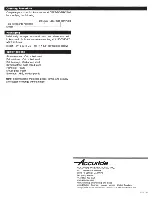 Preview for 5 page of Accuride CBERGO-TRAY 200 Installation Instructions