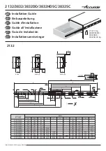 Preview for 1 page of Accuride DZ2132-0025 Installation Manual