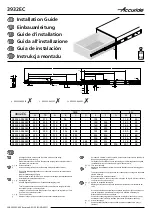 Preview for 1 page of Accuride DZ3932-0030EC Installation Manual