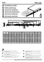 Preview for 1 page of Accuride DZ3932-0070EC Installation Manual