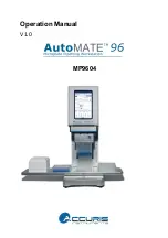 Accuris AutoMATE 96 Operation Manual preview