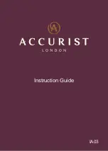 Accurist 7216 Instruction Manual preview