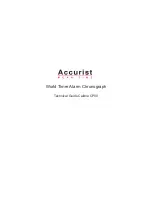 Accurist Calibre CP00 Technical Manual preview