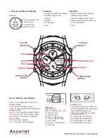 Preview for 2 page of Accurist Calibre CP00 Technical Manual