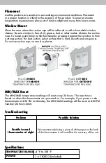 Preview for 2 page of Accurite 00603 Instruction Manual