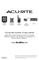 Предварительный просмотр 4 страницы Accurite 00603 Instruction Manual