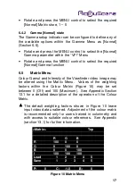 Предварительный просмотр 17 страницы AccuScene VF1280S Mk II User Manual