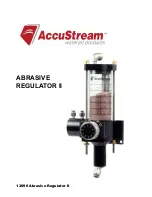 AccuStream Abrasive Regulator II Manual preview