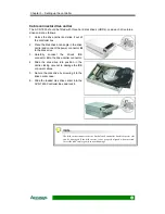 Предварительный просмотр 21 страницы Accusys ACS-7630 User Manual