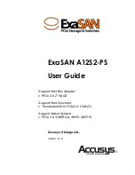 Предварительный просмотр 1 страницы Accusys ExaSAN A12S2-PS User Manual