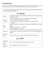 Предварительный просмотр 2 страницы AccuTherm U-8226S-ACCU1 Instruction Manual