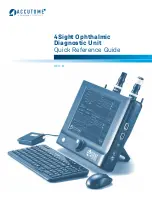 Предварительный просмотр 1 страницы Accutome 4Sight Quick Reference Manual