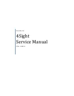 Предварительный просмотр 1 страницы Accutome 4Sight Service Manual