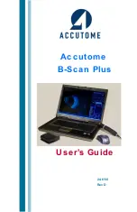 Accutome B-Scan Plus User Manual предпросмотр