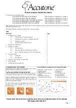 Accutone TM710 User Manual preview