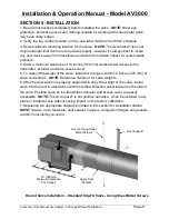 Preview for 9 page of Accutrol AccuValve AV3000 Installation & Operation Manual