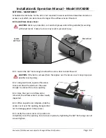 Предварительный просмотр 60 страницы Accutrol ACCUVALVE AVC6000 Installation & Operation Manual