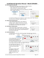 Предварительный просмотр 45 страницы Accutrol AccuValve AVR6000 Installation & Operation Manual