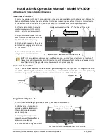 Предварительный просмотр 14 страницы Accutrol AVC5000 Installation & Operation Manual