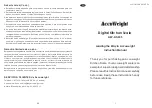 Preview for 1 page of Accuweight AW-KS005 Instruction Manual