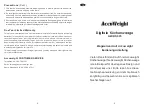 Preview for 3 page of Accuweight AW-KS005 Instruction Manual