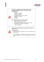 Предварительный просмотр 22 страницы ACD GRUPPE M210SE Set Brief Overview