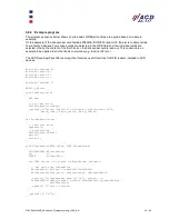 Preview for 36 page of ACD GRUPPE M210SE Programming Instructions Manual